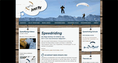 Desktop Screenshot of justfly-speedriding.de